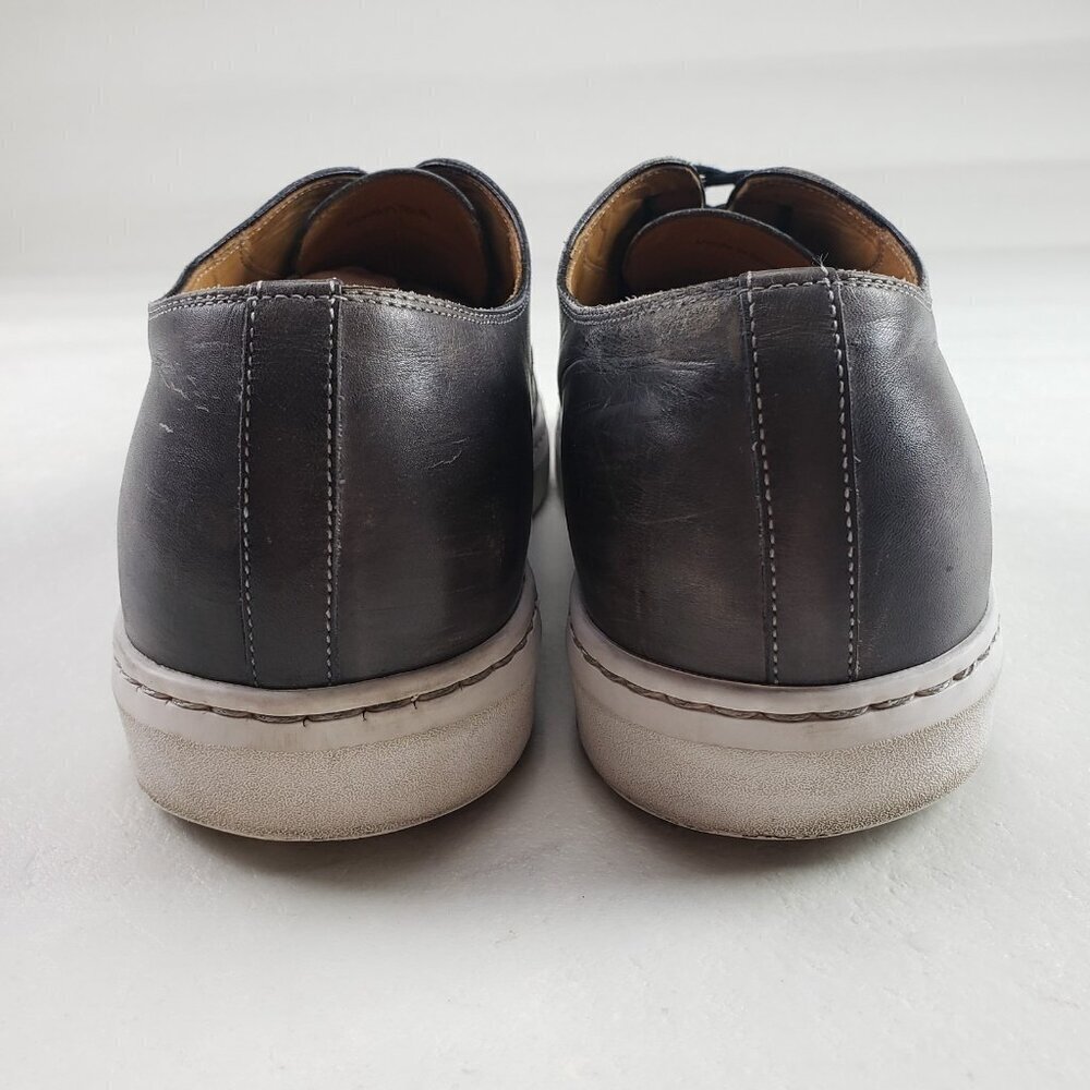 Magnanni Warwick Hybrid Oxford Sneaker Mens 10 Gray Leather Lace Up Casual Shoe - Picture 11 of 14